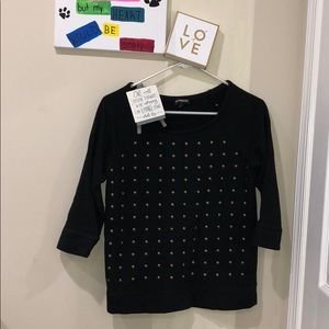 EXPRESS black weather shirt.